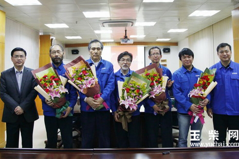 玉林市人社局领导到玉柴股份慰问外籍专家