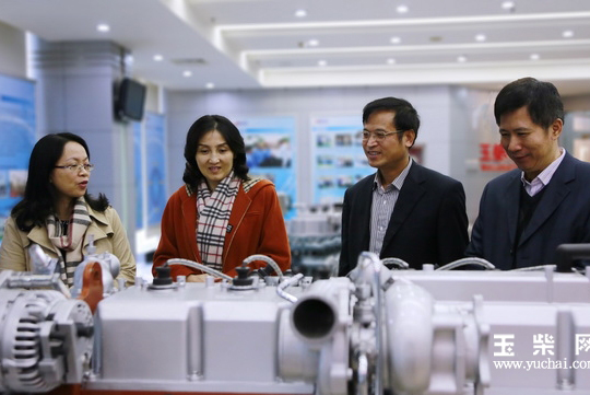 国家质检总局董乐群副司长到玉柴考察