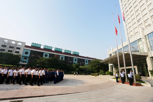 玉柴集团万人同祝新中国70华诞