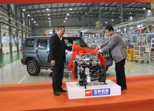 济宁玉柴第11118台暨YCY24国六发动机下线