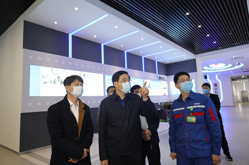 玉林市委书记黄海昆到玉柴开展专题调研