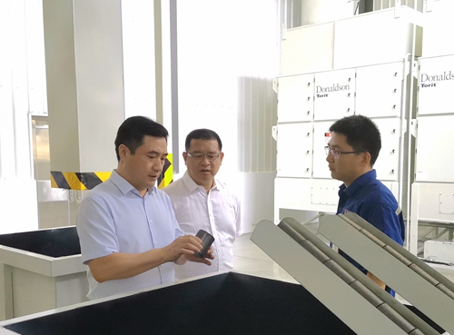 玉林市副市长刘胜友到玉柴调研