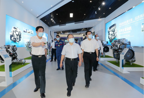 鹿心社：玉柴要保持创新精神 打造广西工业标杆