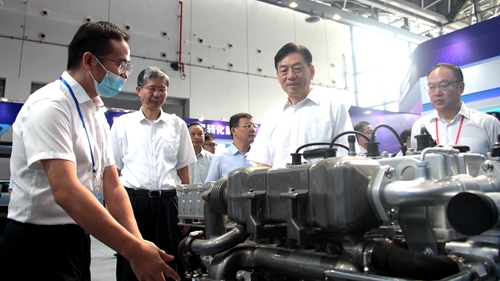 玉柴携创新成果亮相广西科技“两周一展”