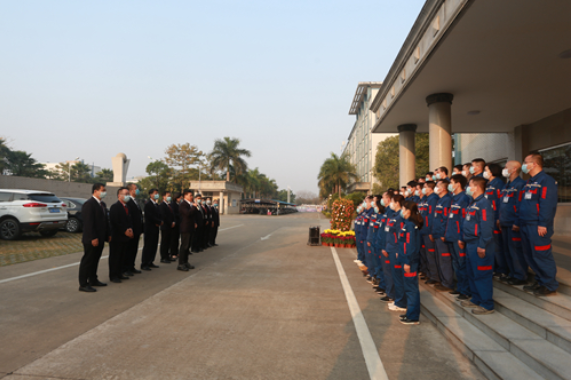 玉柴集团初八收假  开启牛年新征程