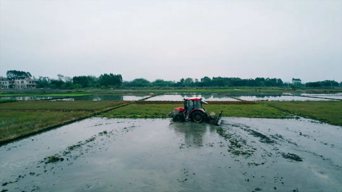 玉柴配套拖拉机成春耕主力