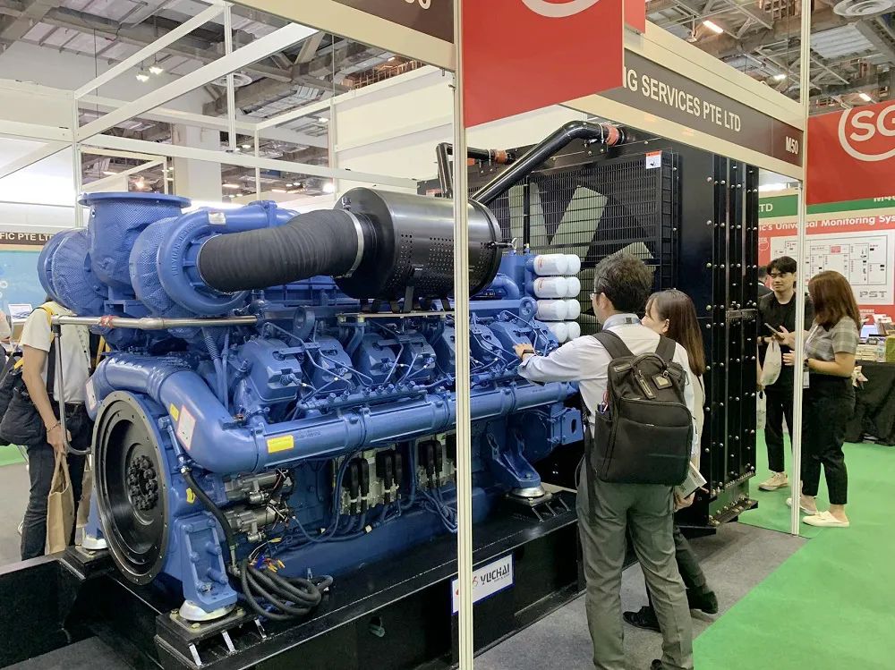 玉柴高端发电动力闪耀新加坡亚洲数据中心展会