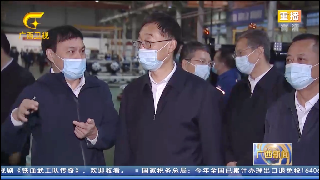 自治区党委书记刘宁到玉柴重工调研 
