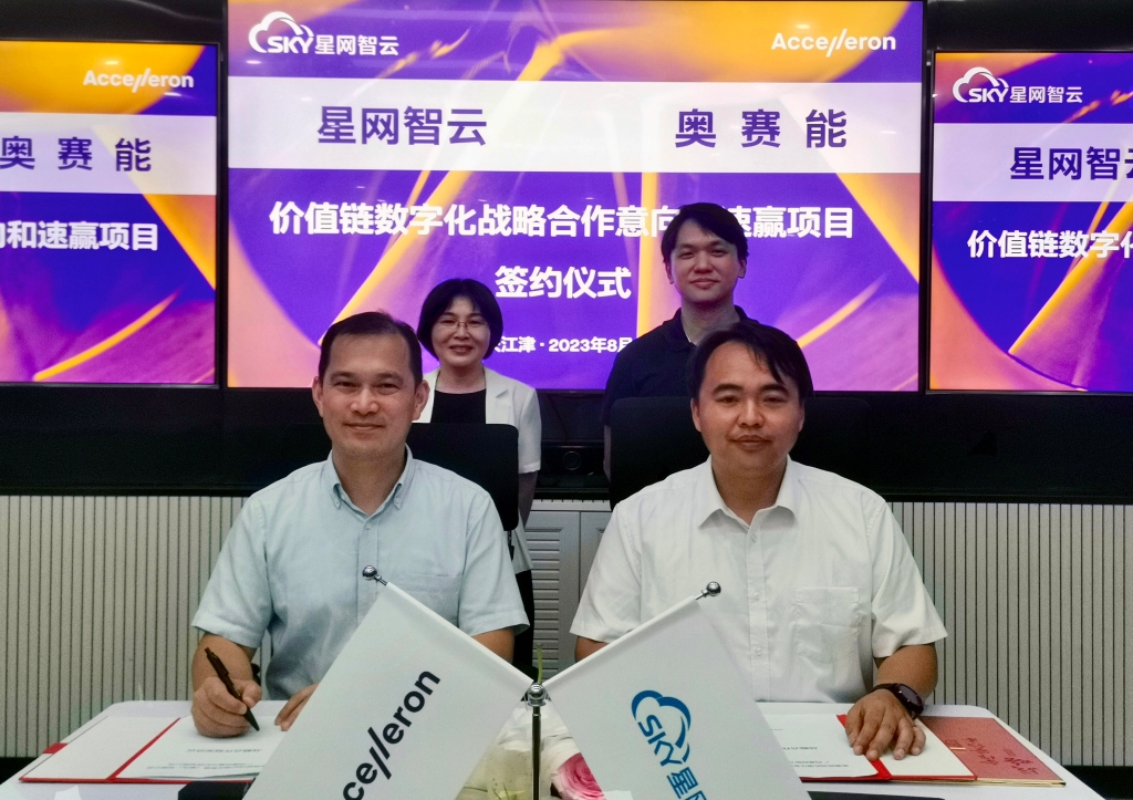 星网智云携手奥赛能共同描绘数字化转型新篇章