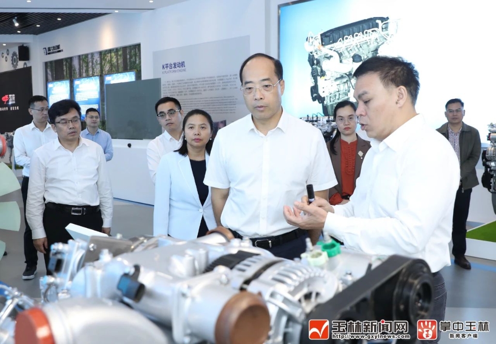 玉林市委副书记、市长张惠强到玉柴调研 