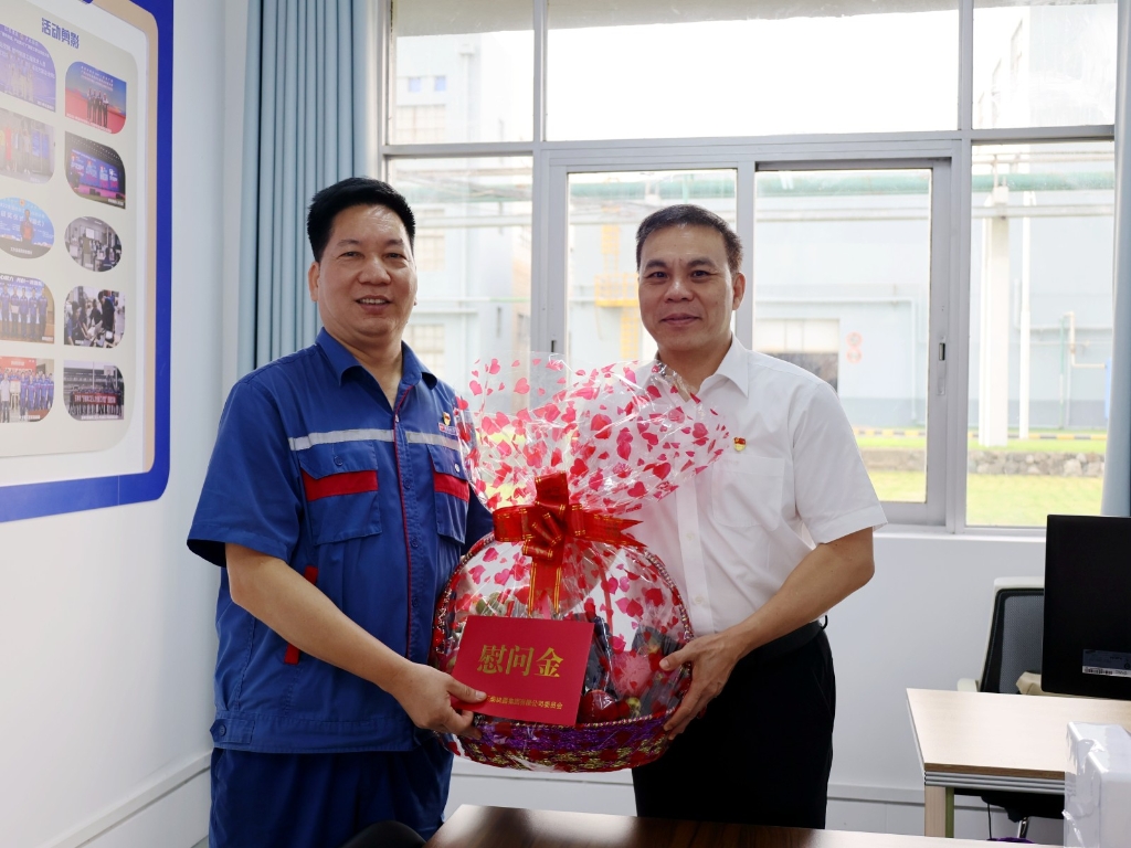 情暖“七一” 共续初心——玉柴集团党委开展慰问党员活动